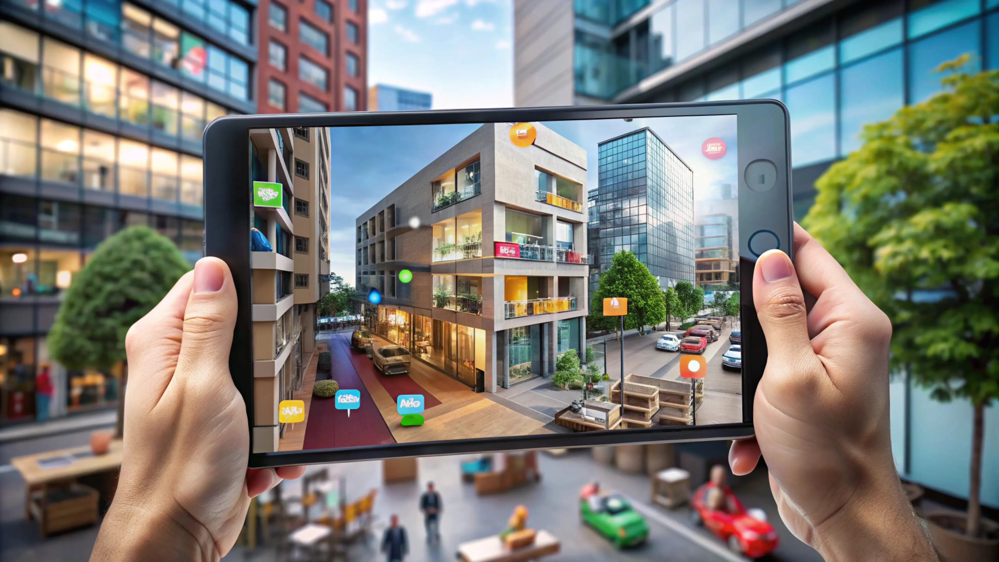 Augmented reality apps enrich real-world experiences by overlaying information onto physical spaces.